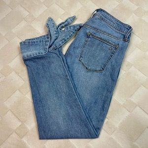 SAM EDELMAN “The Stilleto” High Rise Skinny Crop, Size 29
